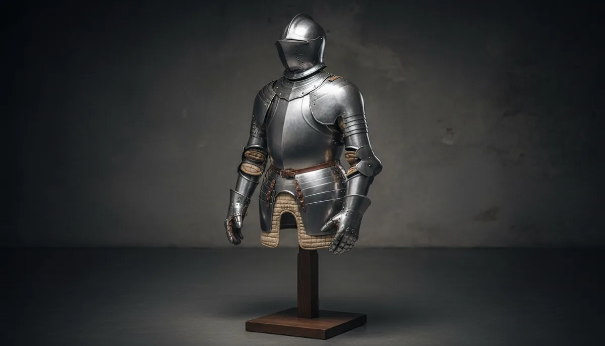 Armure de chevalier : poids réel pièce par pièce au Moyen Âge