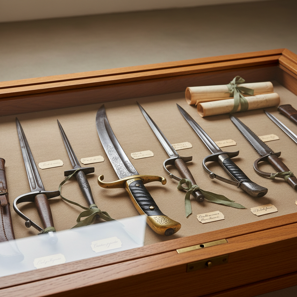 Baïonnettes Françaises de Collection : Guide d'Identification et Prix