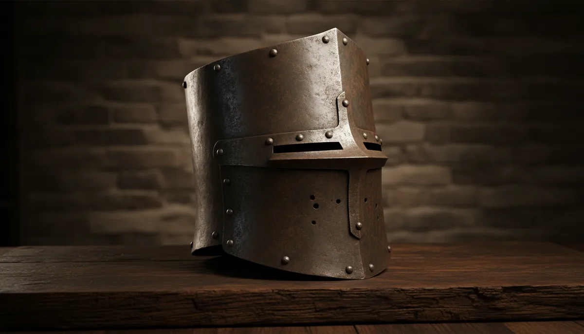 Casque d'armure médiévale : histoire, modèles et authentification