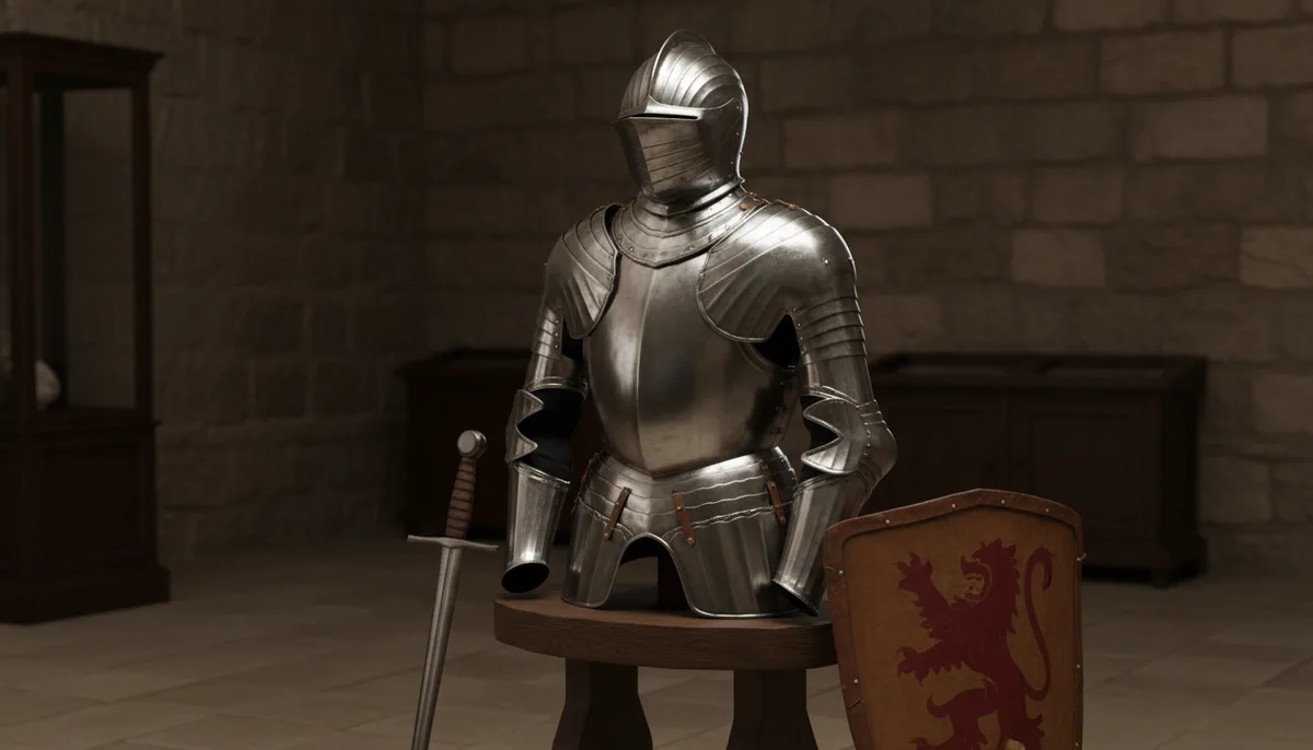 L'équipement du chevalier au XVe siècle : harnois, armes et accessoires