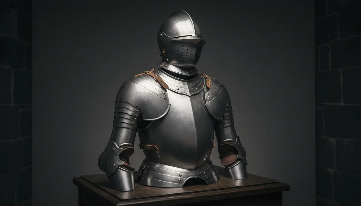 Armure médiévale complète : liste des 25 pièces et guide détaillé