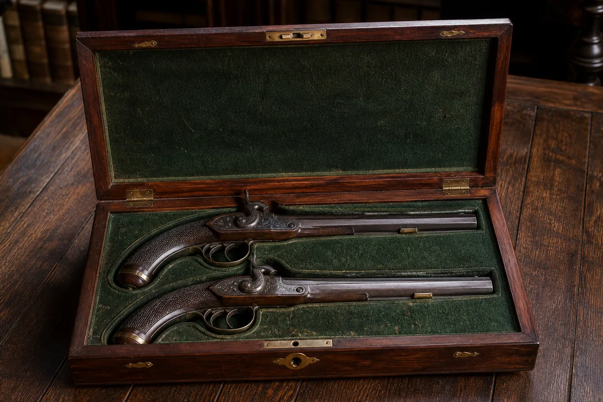Pistolet de duel : histoire, modèles, repères
